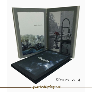 黑色石英石人造石塑料樣品冊(cè)PY022-A-4