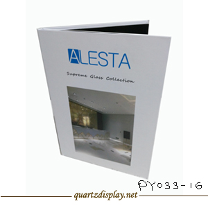 兩頁(yè)EVA+紙質(zhì)樣品冊(cè)，人造石石英石樣品冊(cè)PY033-16