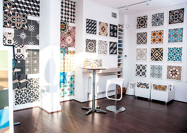 國(guó)外馬賽克展廳圖