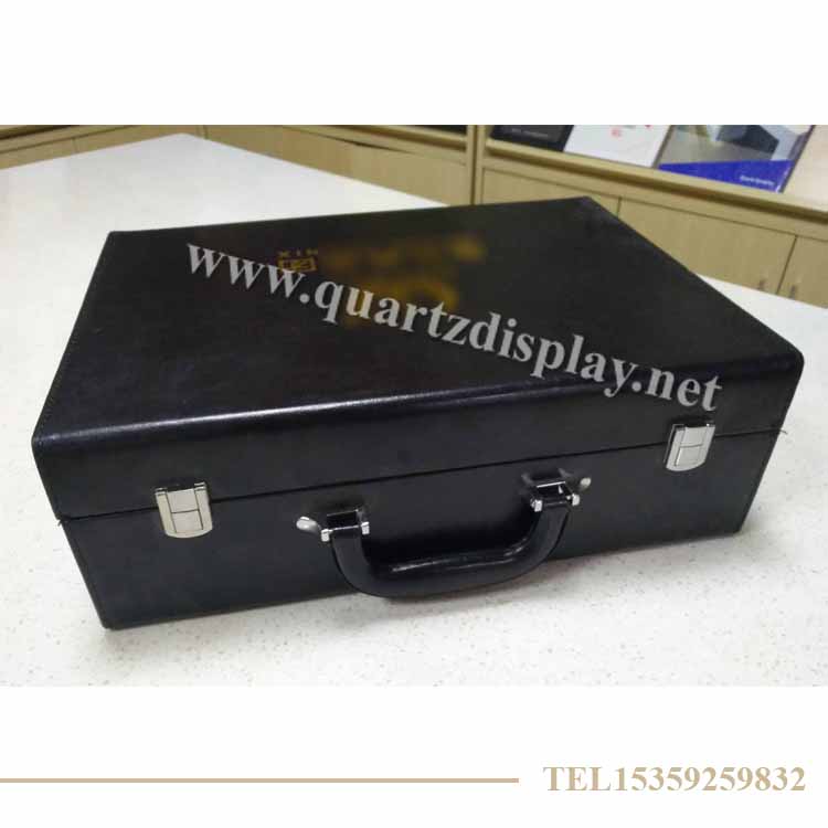 石英石手提箱_人造石樣品箱_鋁合金石英石展示手提箱